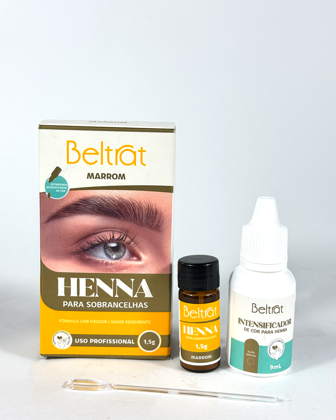 Henna Marrom com Intensificador