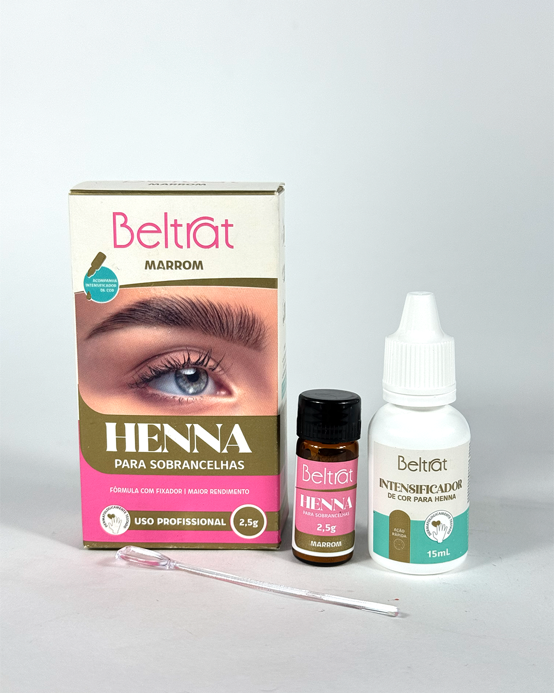 Henna Marrom com Intensificador