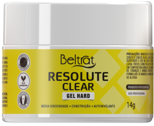 Gel Resolute Clear 14g