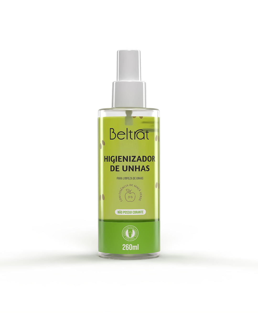 Spray Higienizador de Unhas Maçã Verde 260ml