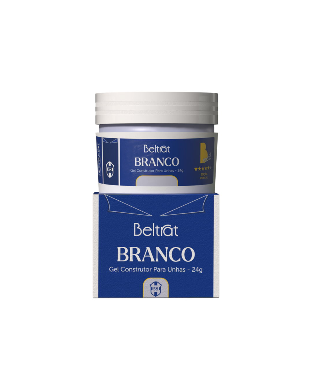 Gel Construtor Branco 24g - Copa do Mundo