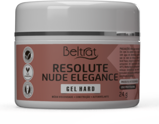 Gel Resolute Nude Elegance 24g